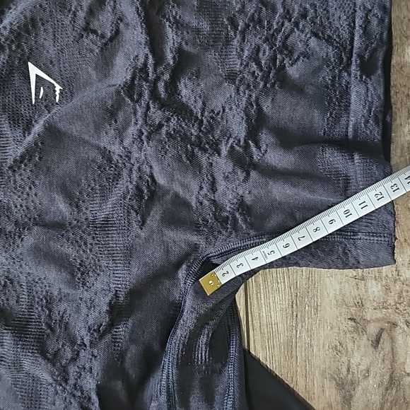 Gymshark Charcoal Seamless Shorts - Picture 3 of 4